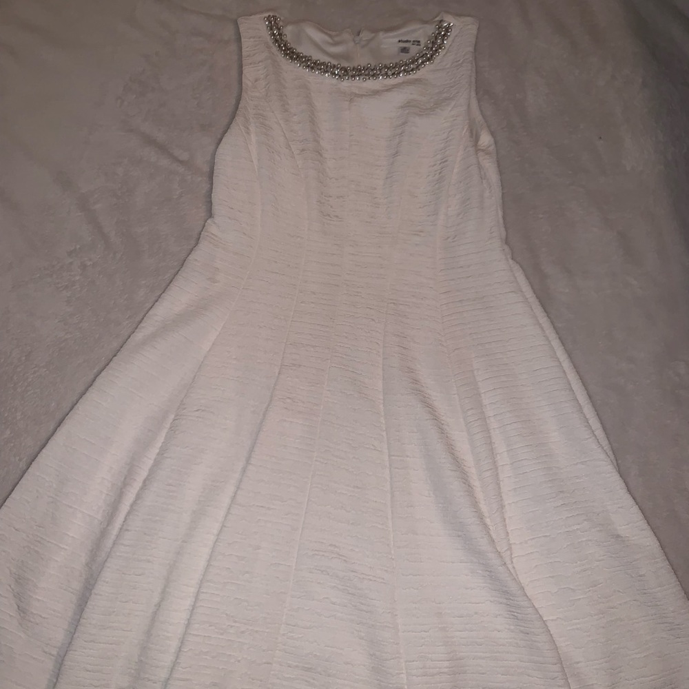 White dress